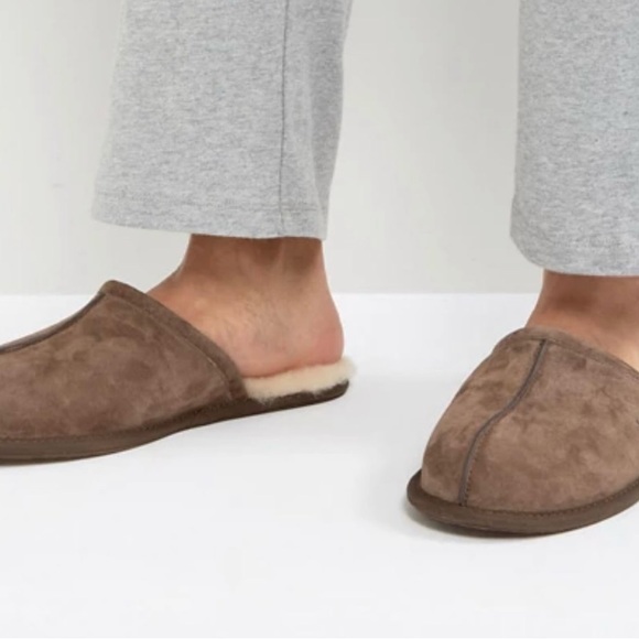 Ugg Men's Scuff Cocoa Suede Slippers Size 11 - Picture 7 of 7